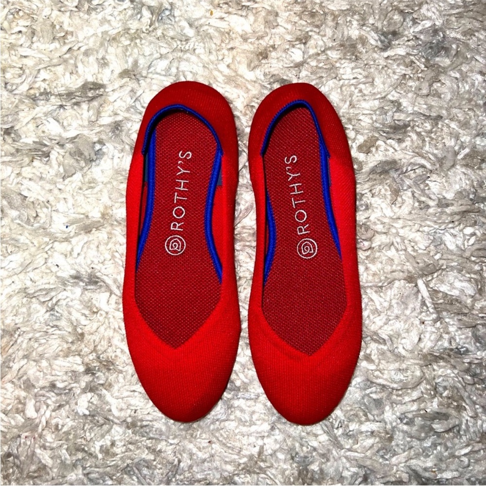 Rothy's Red Flats